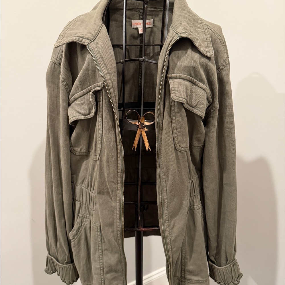Knox Rose Sage Green Jacket